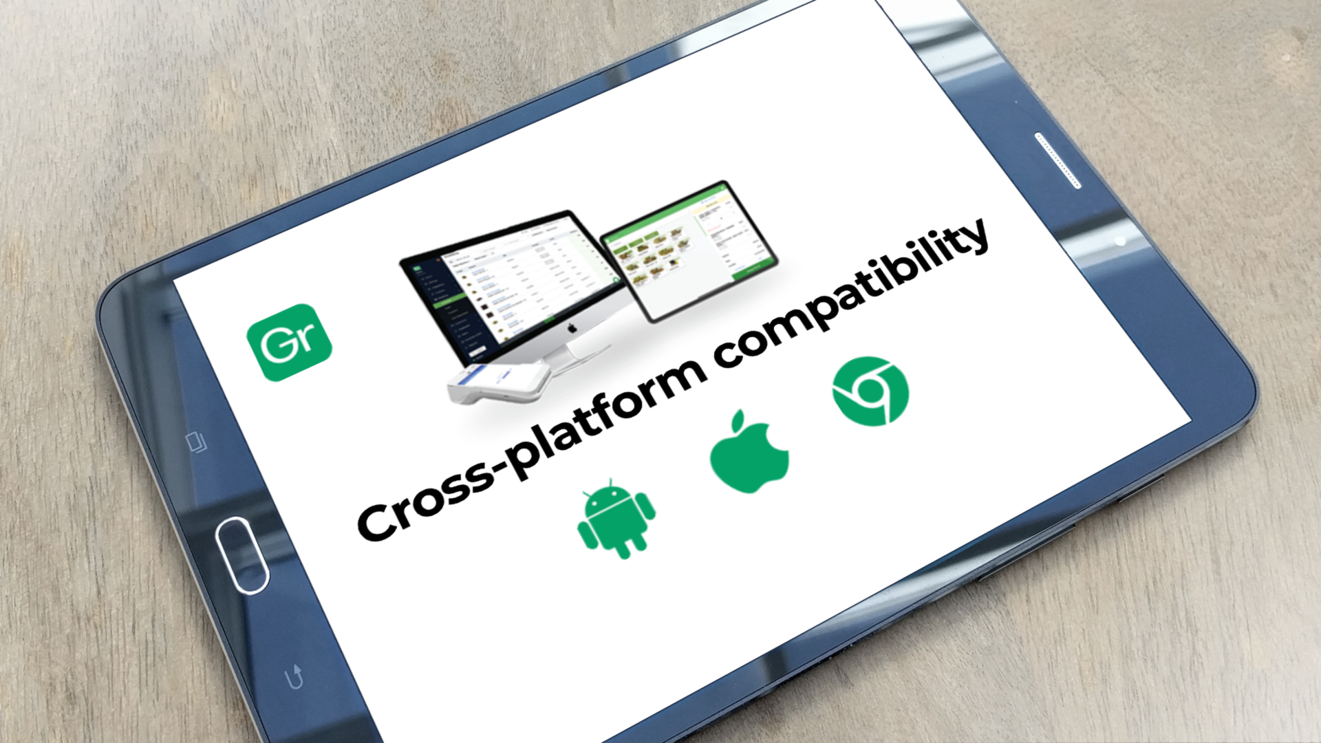 Greenline's cross-platform POS supporting iOS, Android, and web